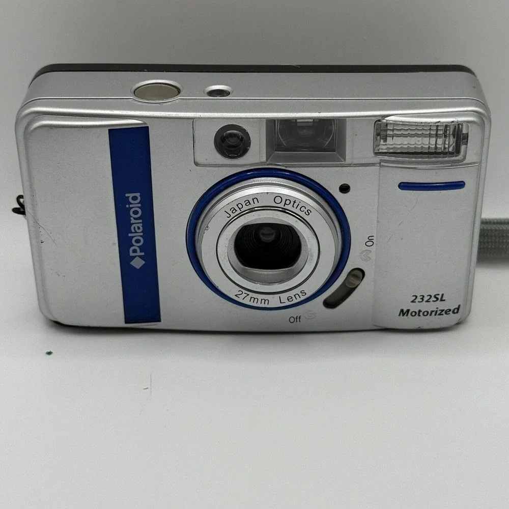 Polaroid 232SL Point‎ & Shoot 35mm Motorized Auto Flash Film Camera Parts Only